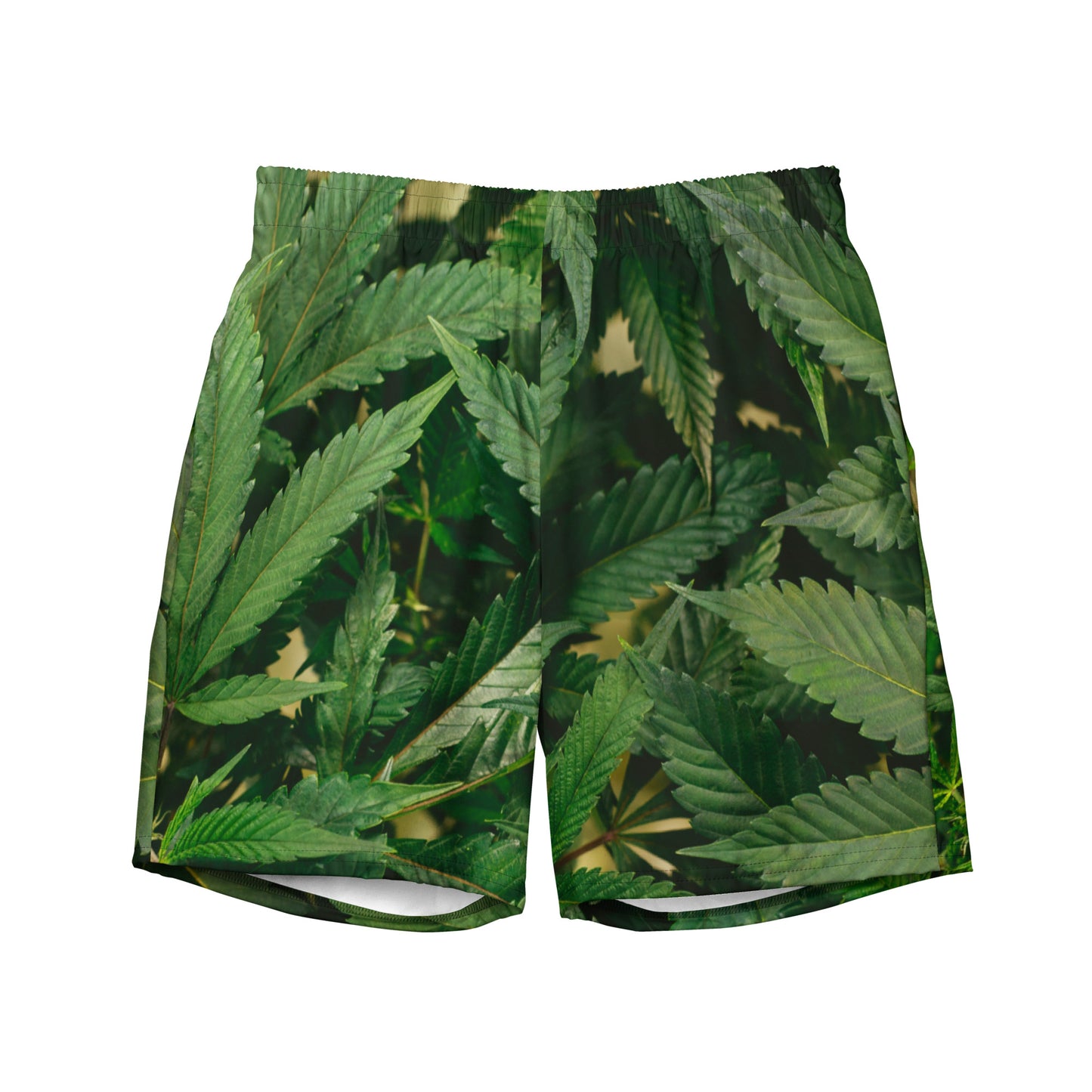 Cannabis print - Men's swim trunks