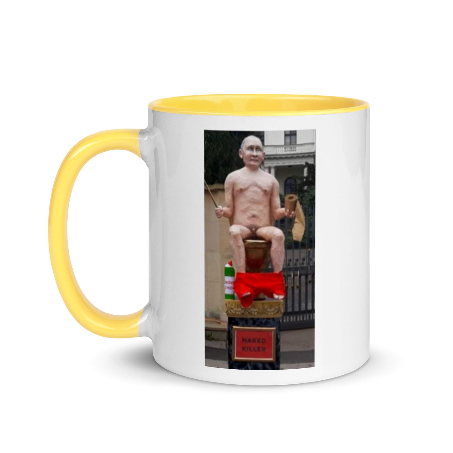 Putin on Toilet Mug